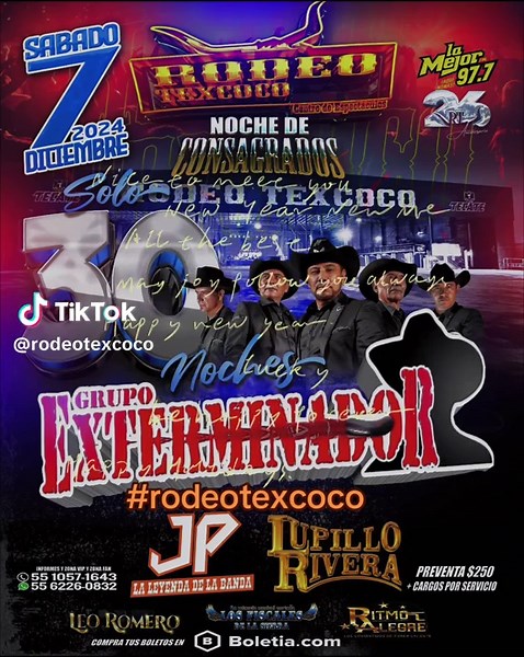 Los Hermanos Corona: Noche de Consagrados en Rodeo Texcoco