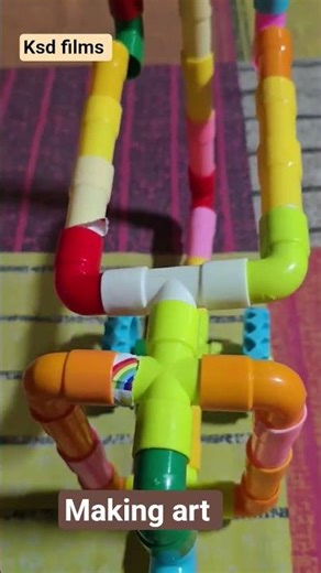 Creative Art of Toy Making | Blocks and Pipes DIY Ideas #plastic #fun #art #makingtoys