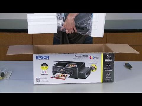 Epson WorkForce ET-2550 | Unboxing the EcoTank All-in-One Printer