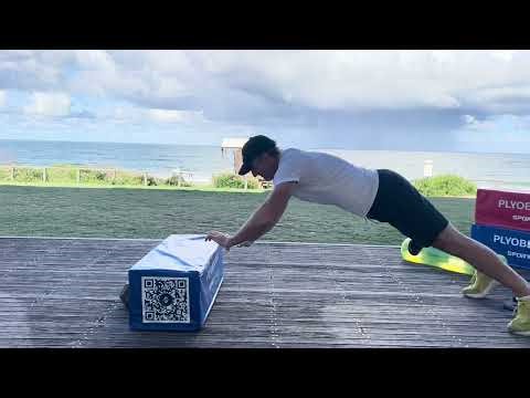 Plyoblock Jump Push Up | Explosive Power & Reactive Strength