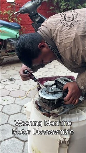 Washing Machine Motor Disassemble class at KTEVT!