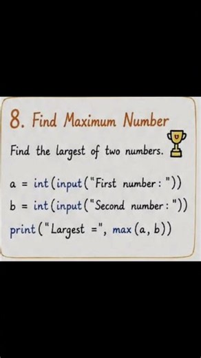 #coding #learnpython #programming #python #pythonforbeginners #pythonshorts #pythontutorial