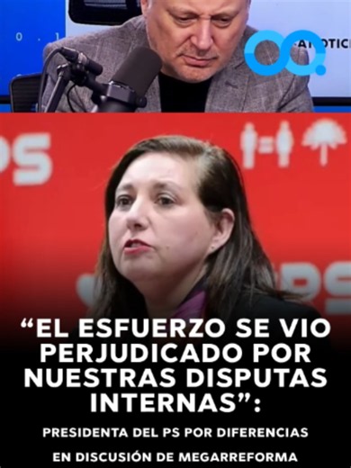 En Ahora Es Cuando, la presidenta del Partido Socialista, Paulina Vodanovic, analizó las diferencias que han surgido entre los partidos de oposición durante la discusión de la megarreforma. La senadora reconoció que las disputas internas y el acuerdo alcanzado por el PPD con el Gobierno dificultaron la coordinación del bloque. Sin embargo, destacó que la reunión realizada por el PS permitió retomar el diálogo con una visión de futuro y voluntad de construir una estrategia común. Revisa la entrev