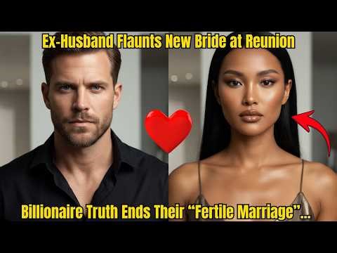 Ex-Husband Flaunts New Bride at Reunion — Billionaire Truth Ends Their “Fertile Marriage”...