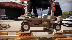 55K views · 1.2K reactions | Switcher Track Rig by Grip Rigs with Chapman/Leonard Studio Equipment, Inc. Super Peewee 4 on channels and custom Filmair track that goes onto a 4x4 platform with channels and carbon fiber track. | Cinematography | Facebook