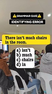Grammar Quiz | Identifying error 🤔 #199 #viralreelsfbpage2024 #englishquiz #civilserviceexam #ENGLISHPHILIPPINES #fypシ゚ #englishquestion #englishword | 𝚀𝚞𝚒𝚣𝚖𝚊𝚗.𝚙𝚑 𝟸.𝟶