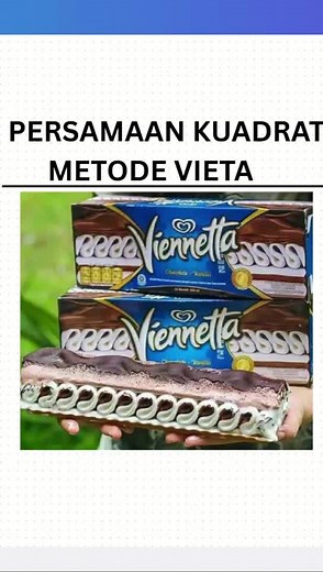 Belajar Persamaan Kuadrat dengan Metode Vieta
