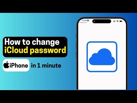 How To Change iCloud Password!