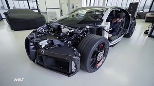 布加迪纪录片：看看1500马力的Chiron是如何制造的（WELT Documentary）