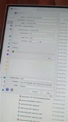TUTORIAL SCAN DOKUMEN DI PRINTER EPSON L3210