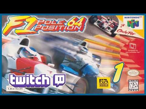 F1 Pole Position 64 - [Livestream] - [Blind] - #1 - [Deutsch/German]