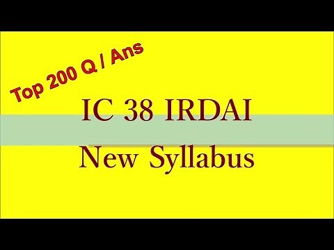 HOW TO PASS IC38 LIFE INSURANCE EXAM ! TOP 200 INSURANCE EXAM QUESTIONS AND ANSWERS ! IC38 2023 !