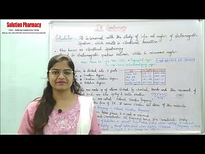 (16) IR Spectroscopy | Introduction to Infrared (IR) Spectroscopy | Instrumental Method of Analysis