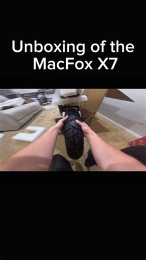 Rupert on Instagram: "Unboxing my brand new MacFox X7 Thank you so much @macfoxbike for spending the bike! Get your own X7 on the first link in my bio and ln my Linktree! #unbloxing #ebike #funny #reels #bikelife"