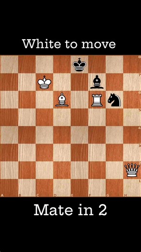 Chess tactics from the ChessUA Club in Brantford. White to play. Mate in 2. #chessuaclub #chess #chessclasses #chesslessons #brantford | Kyrylo Demchenko