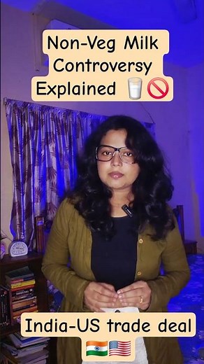 The Non-Veg Milk Controversy Explained 🥛🚫