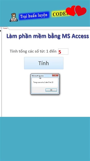 Create a software interface using MS Access, combining it with VBA programming.