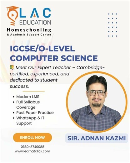 🎯 Score A/A* in IGCSE/O-Level Computer Science! 💻📚 | LAC Education