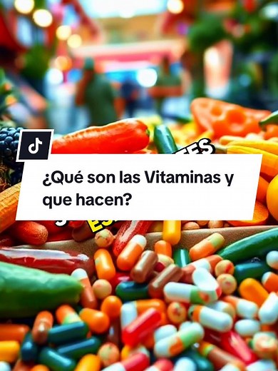 ¿Qué son las Vitaminas y que hacen? #ciencias #datoscientificos #curiosidadesciencitificas #cienciaentiktok #cienciatiktok #biologiafacil #cienciafacil #ciencia #biologia #cienciaparatodos