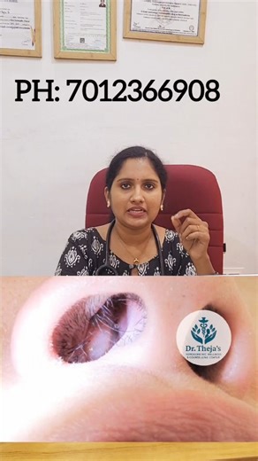 DrTheja B on Instagram: "Night nose block! Polyp!! #polyps #snoring"