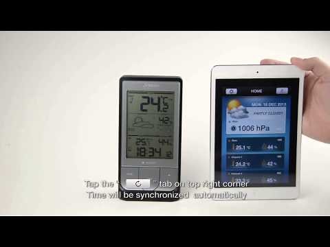 Oregon Scientific | Weather@Home | BAR218HG - Demo Video