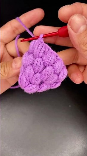 Crochet bobble stitch