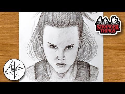 How To Draw Eleven | Stranger Things Sketch Art Lesson (Step by Step)