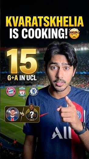 Kvaratskhelia DISRESPECTED? 15 UCL G/A & Still No Ballon d’Or Talk