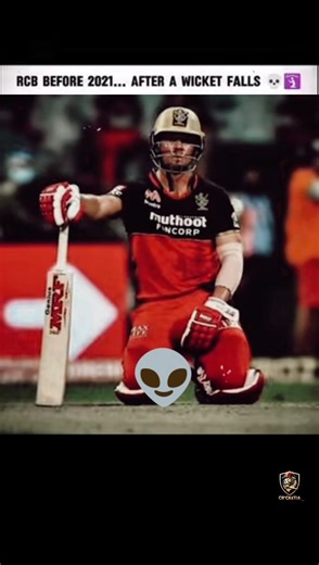 Once upon a time RCB is ruled by king and Alien 👽👽
