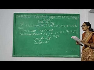 Class=7 Chapter = 3 Data Handling Solution