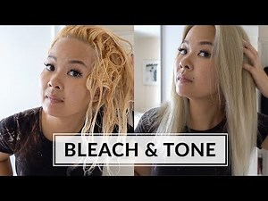 BLEACH & TONE HAIR AT HOME | Wella T14