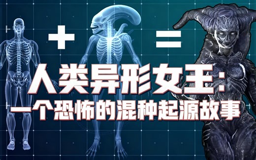 [中配]人类异形女王：一个恐怖的混种起源故事 - Disorder