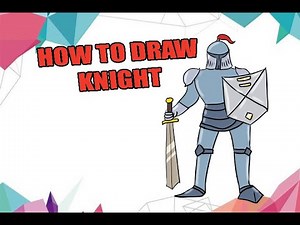 HOW TO DRAW KNIGHT | SHINING ARMOR DRAWING IBIS PAINT | EASY DRAWING TUTORIAL STEP BY STEP