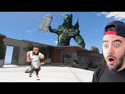 FRANKLIN BU MASKEYI TAKARSA DEV YARATIK GELIYOR - GTA 5 MODS