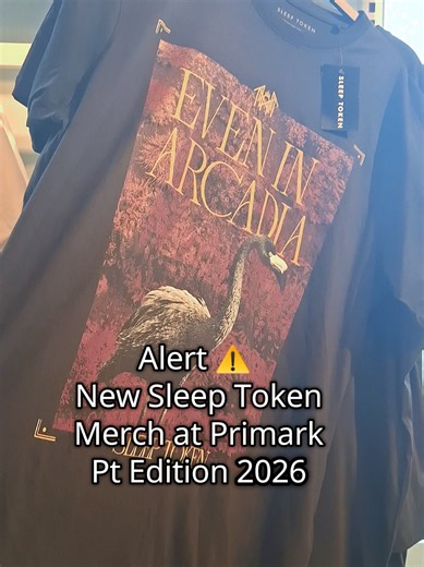 Sleep Token Portugal 2026 Primark Merch Reveal