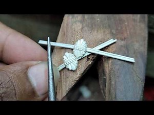 Silver toe ring making ! How to make a toe ring jewelry