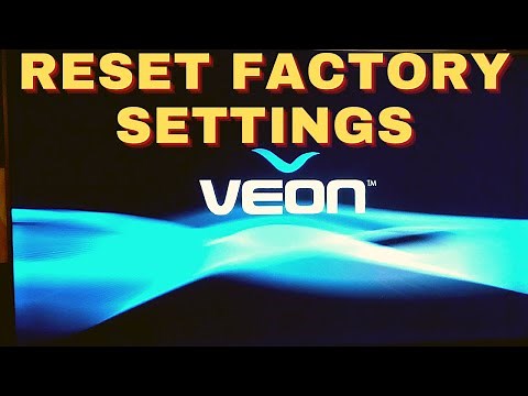 HOW TO RESET VEON TV TO FACTORY SETTING || RESET VEON TV TO FACTORY SETTING