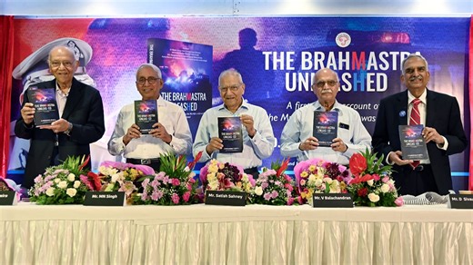 Mumbai’s Retired & Serving Top Cops Recall Dark Past Of Underworld At Launch Of Former Commissioner D Sivanandhan’s Book 'The Brahmastra Unleashed'