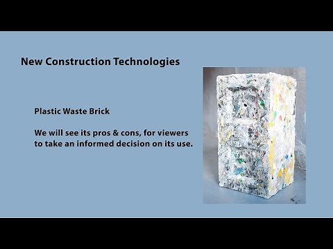 Plastic Bricks: Advantages, Disadvantages & way forward