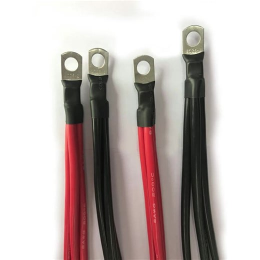 Female Insulated Spade Wire Quick Connected Terminal 6.3MM with Silicone Wires/PVC Wires Custom Length