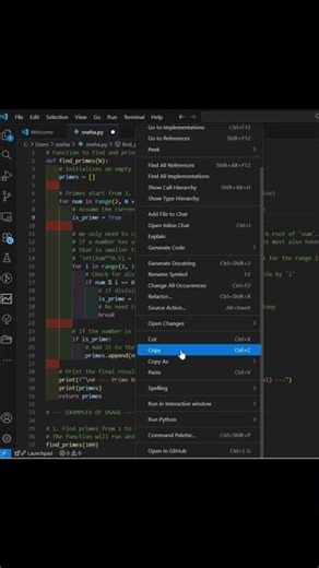 prime numbers code |#coding #programming #python #learnpython #computereducation
