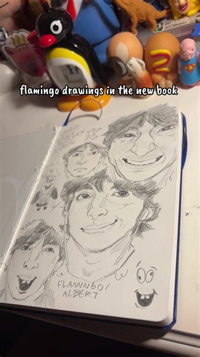Flamingo drawing tribute ideas for beginners