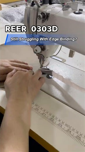 Heavy Duty Walking Foot Sewing Machine 0303D | Perfect Edge Binding for Bags & Industrial Fabric