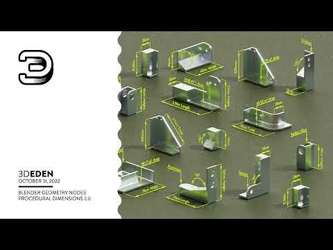 Blender Procedural Dimensions 2 0