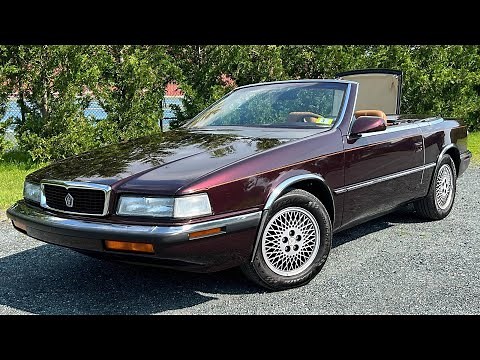 Automotive Trivia: Why the Chrysler TC by Maserati Was Such a Flawed Failure