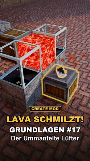 Create Mod: Erz waschen & schmelzen mit dem Lüfter! Encased Fan | Grundlagen #17