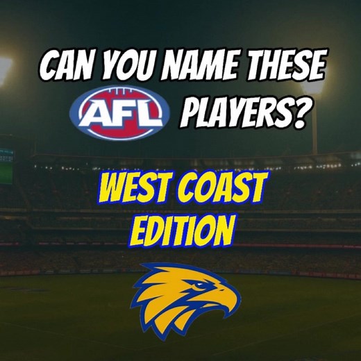 EAGLES fans can you name these 7 players? #afl #westcoast #westcoasteagles