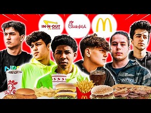 NRG Fortnite Pros Create Ultimate Fast Food Tier List
