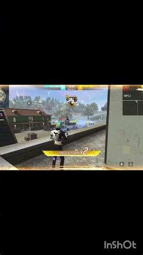 1vs 3 with mp5 #freefire # short feed# blox army