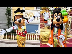 Goofy and Max in Halloween Costumes - Meet & Greets at Disneyland Paris Halloween Festival 2020